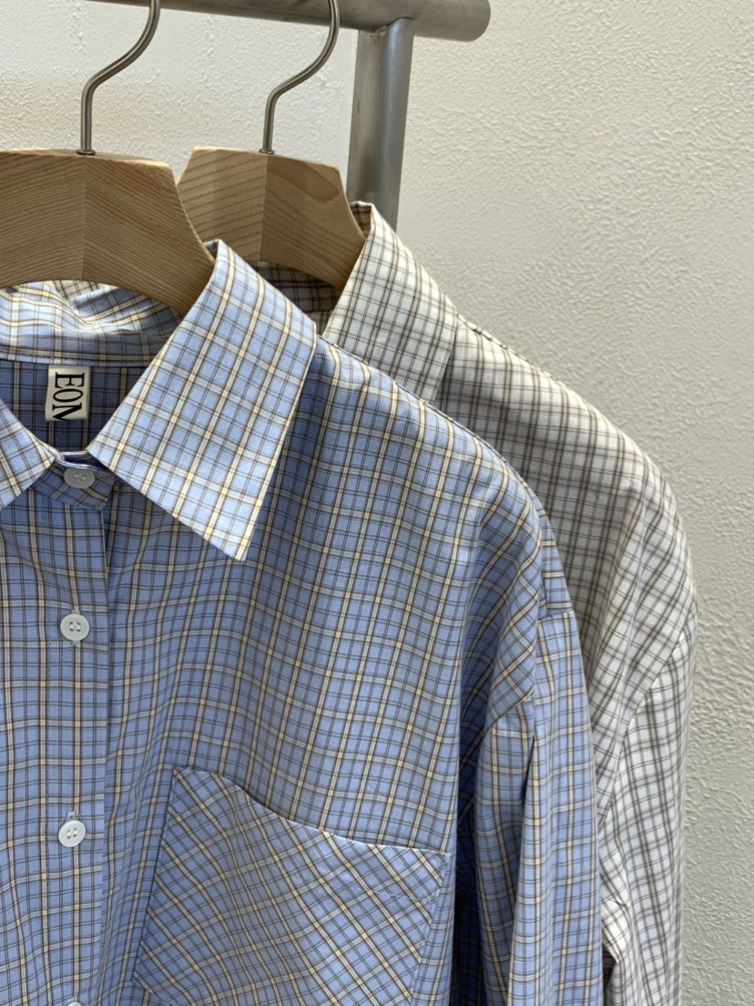 EOMPIT東大門實拍女士新款26春季時尚人氣職業襯衫蕾絲衫EOMPIT襯衫/蕾絲衫