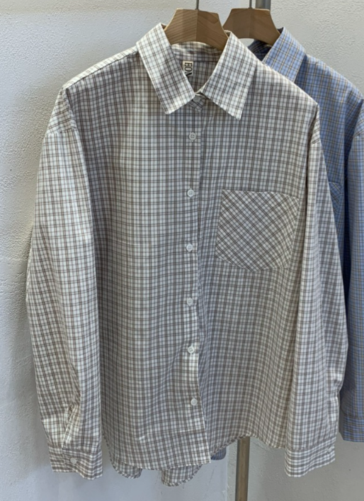 EOMPIT東大門實拍女士新款26春季時尚人氣職業襯衫蕾絲衫EOMPIT襯衫/蕾絲衫圖色2