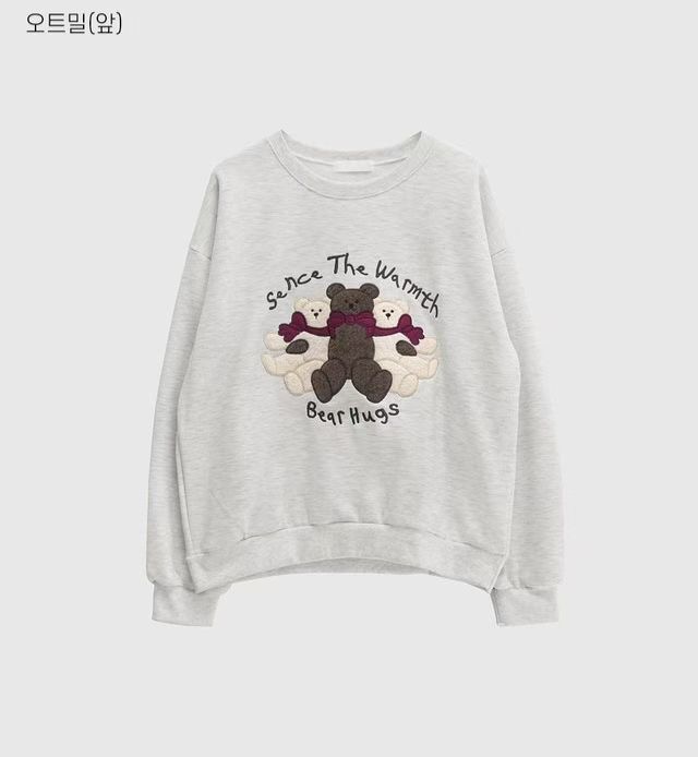 KKANNJUU韓國直郵女裝新品人氣熱賣休閑職業時尚26春季衛衣KKAMJUU衛衣圖色1