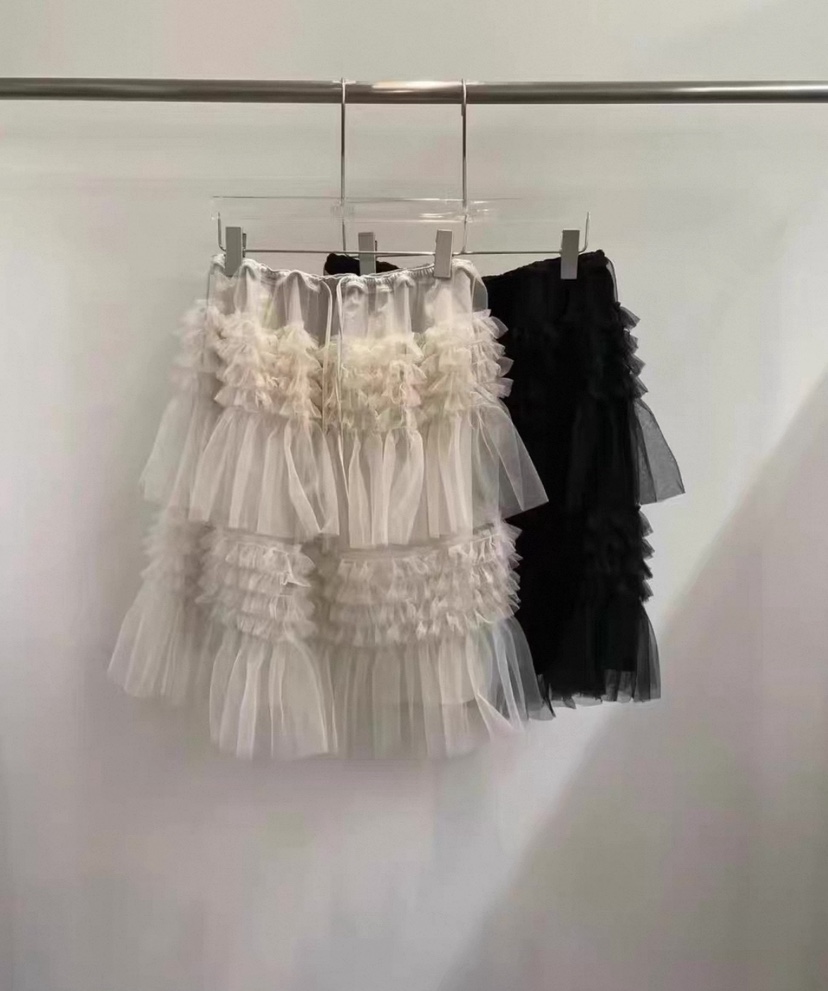 VIVANI東大門實拍女裝新款時尚人氣休閑半身裙中短裙蕾絲VIVANI半身裙/中短裙