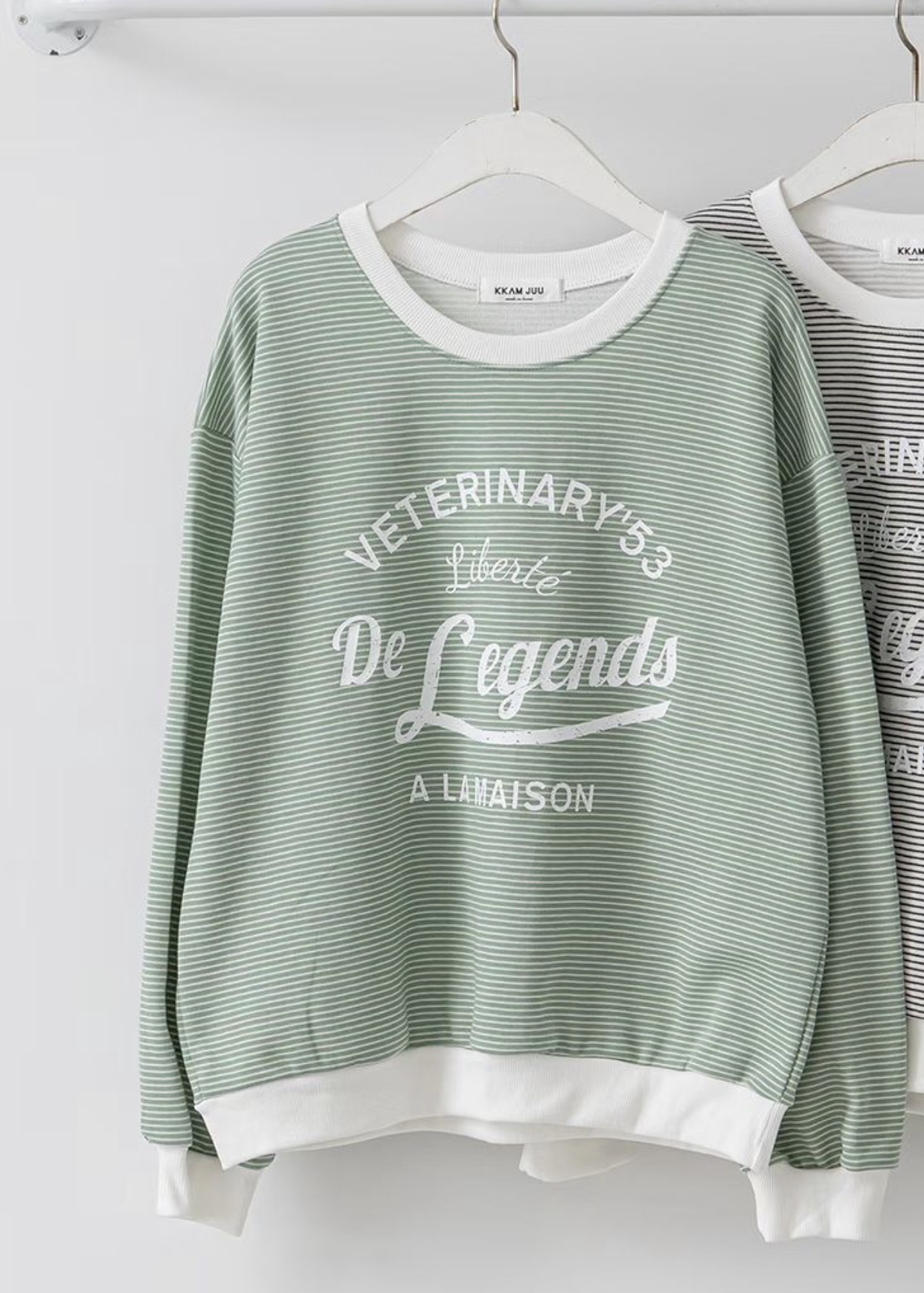 KKANNJUU東大門直郵女裝新款時尚26春季推薦休閑熱賣衛衣KKAMJUU衛衣圖色1