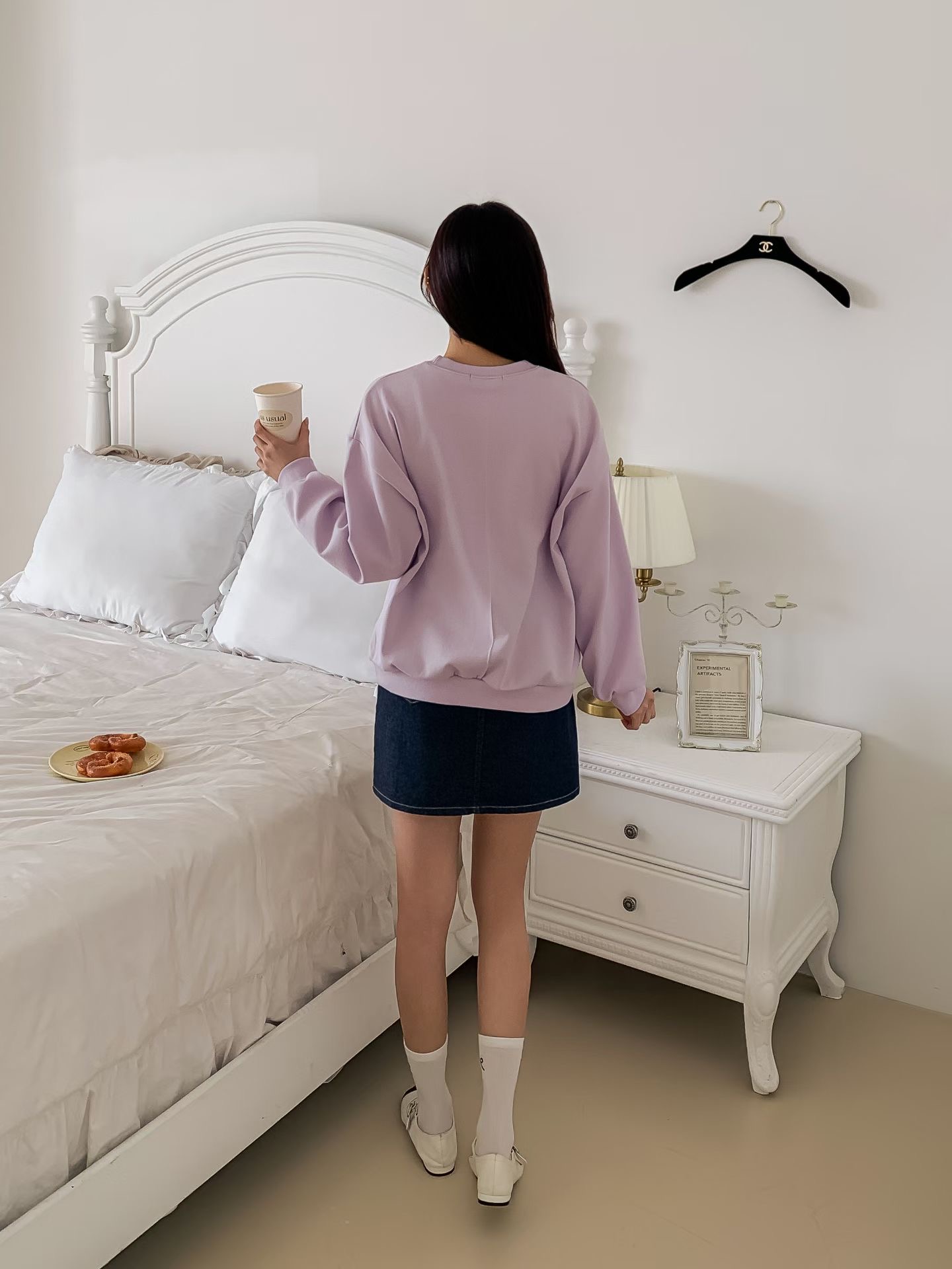 KKANNJUU韓國直郵女裝新款推薦人氣職業休閑時尚26春季衛衣KKAMJUU衛衣