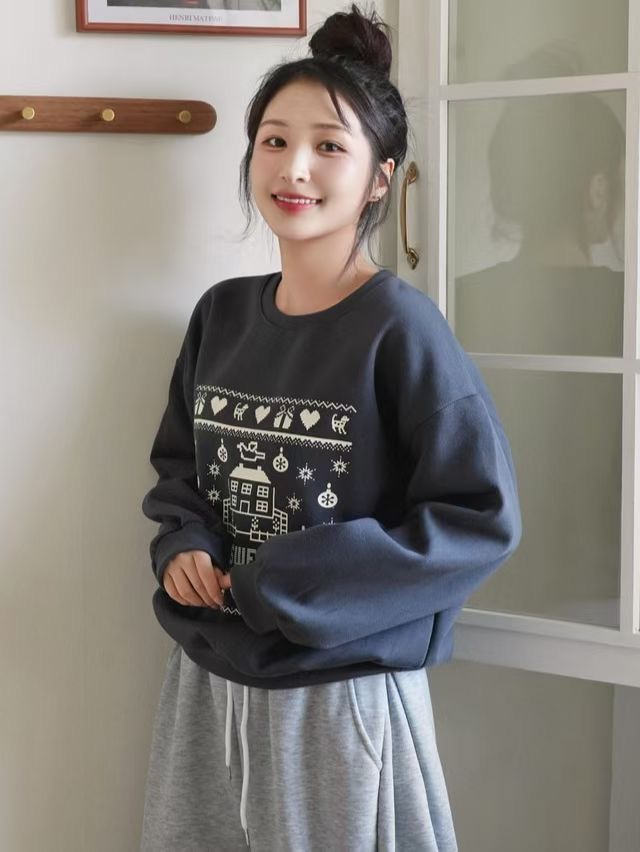 KKANNJUU東大門代購女士新品時尚推薦休閑熱賣人氣26春季衛衣KKAMJUU衛衣