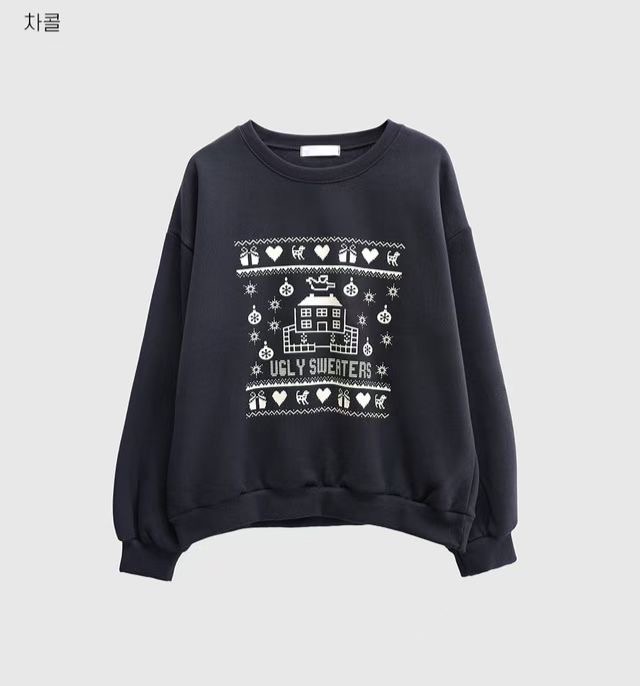 KKANNJUU東大門代購女士新品時尚推薦休閑熱賣人氣26春季衛衣KKAMJUU衛衣圖色3