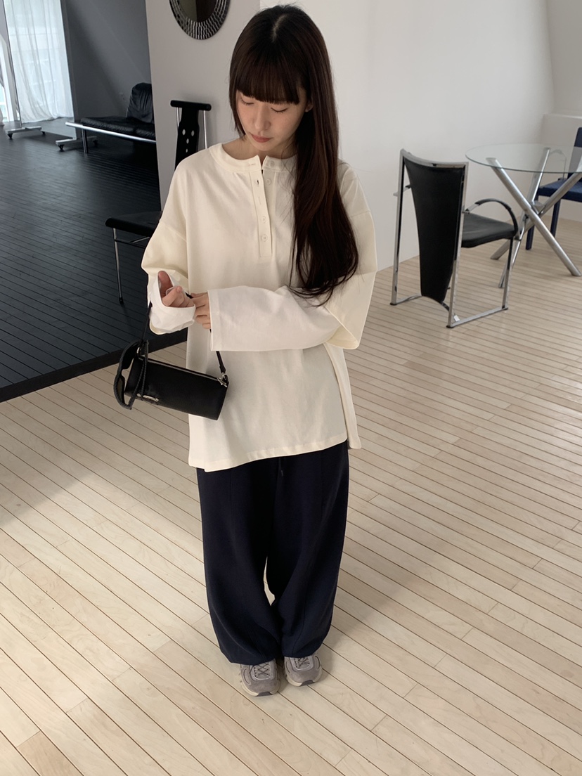 LOGARDEN東大門直郵女裝新品人氣職業推薦時尚休閑褲系帶LO GARDEN休閑褲