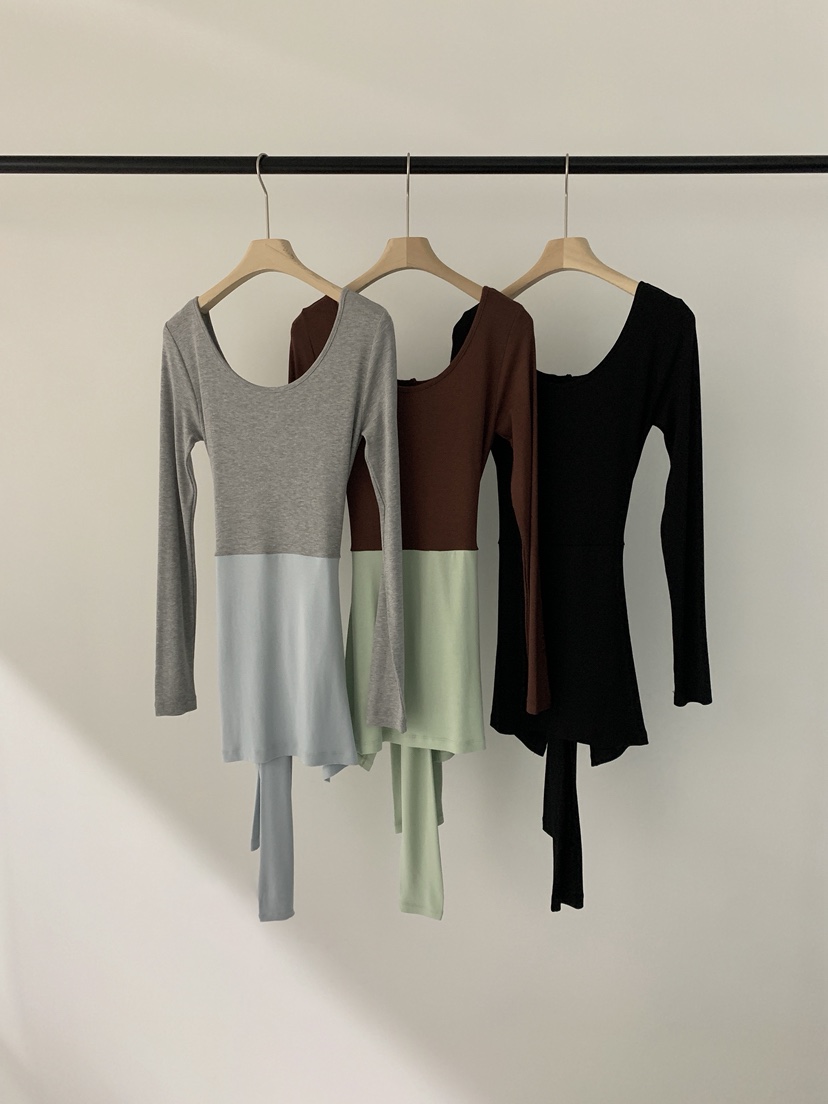 LOGARDEN韓國代購女士新款推薦休閑真品人氣時尚職業長袖T恤LO GARDEN長袖T恤