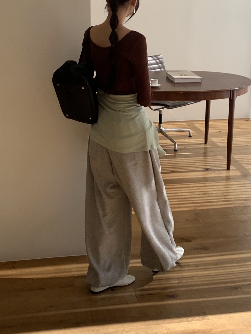 LOGARDEN韓國代購女士新款推薦休閑真品人氣時尚職業長袖T恤LO GARDEN長袖T恤