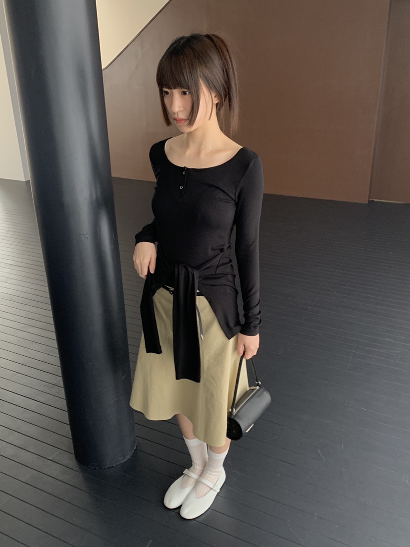 LOGARDEN韓國代購女士新款推薦休閑真品人氣時尚職業長袖T恤LO GARDEN長袖T恤