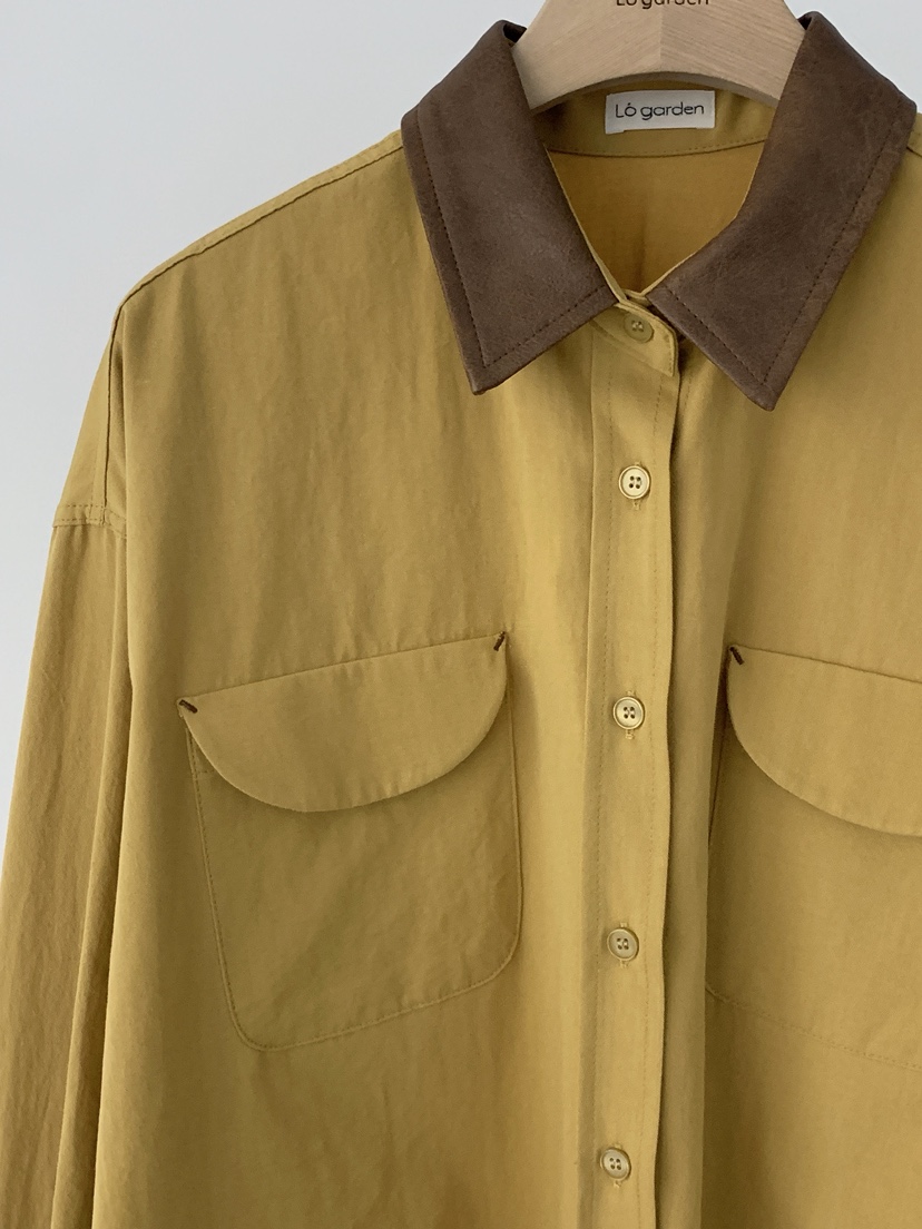 LOGARDEN東大門實拍女裝新品26春夏真品推薦休閑襯衫蕾絲衫LO GARDEN襯衫/蕾絲衫