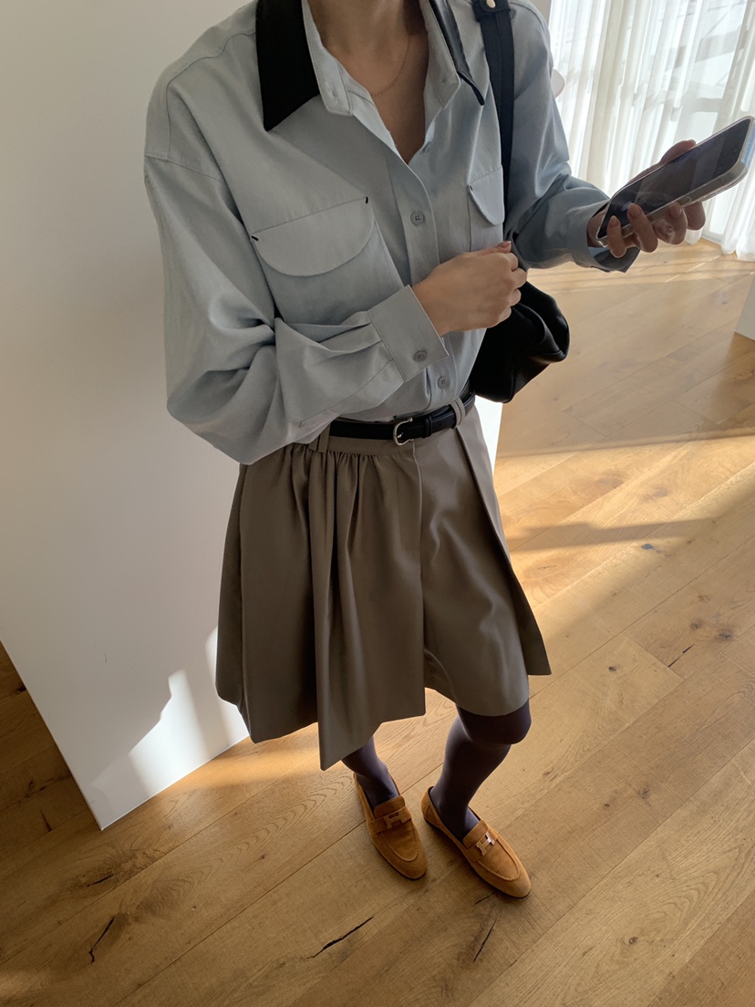 LOGARDEN東大門實拍女裝新品26春夏真品推薦休閑襯衫蕾絲衫LO GARDEN襯衫/蕾絲衫