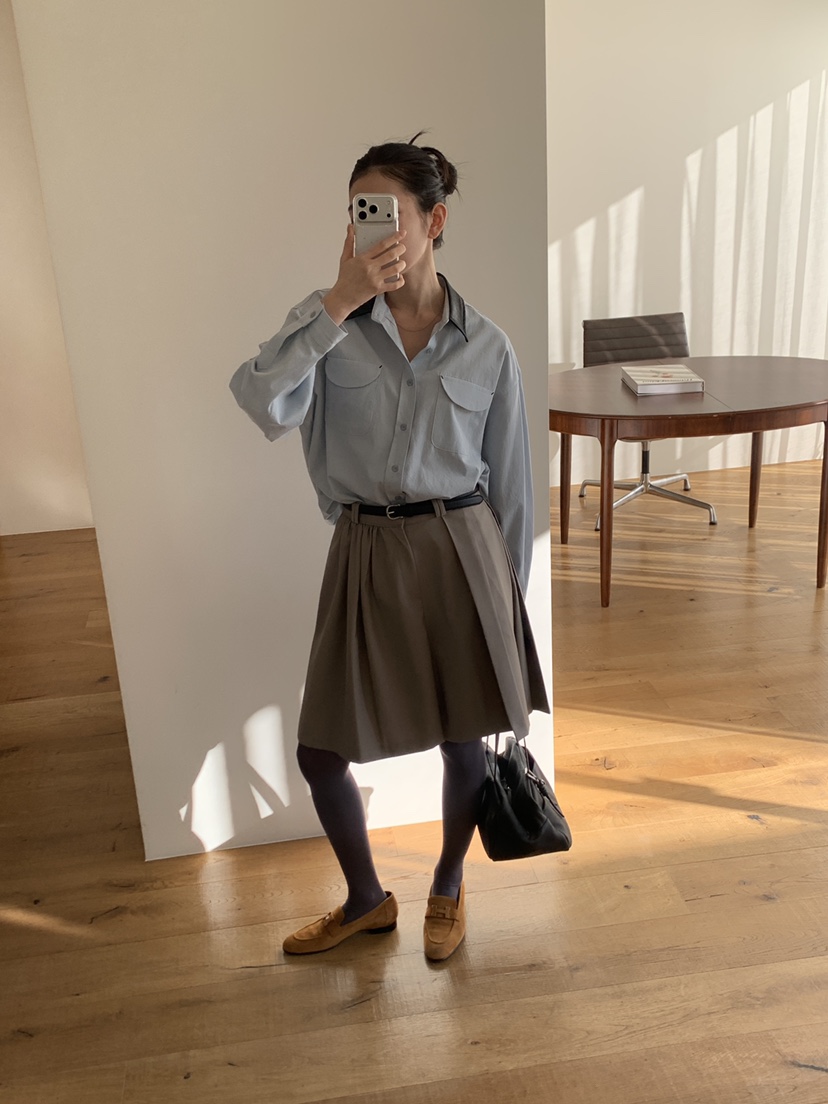 LOGARDEN東大門實拍女裝新品26春夏真品推薦休閑襯衫蕾絲衫LO GARDEN襯衫/蕾絲衫