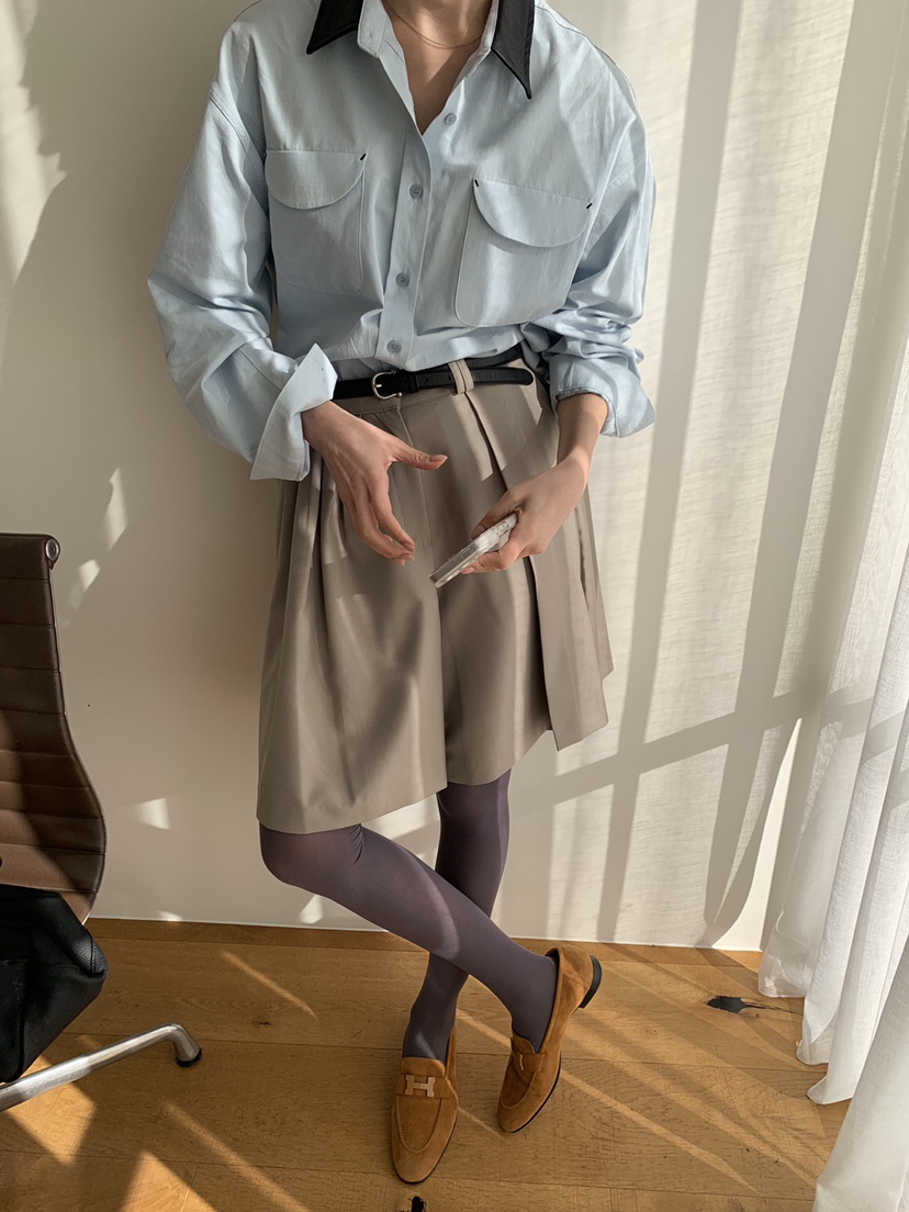 LOGARDEN東大門實拍女裝新品26春夏真品推薦休閑襯衫蕾絲衫LO GARDEN襯衫/蕾絲衫