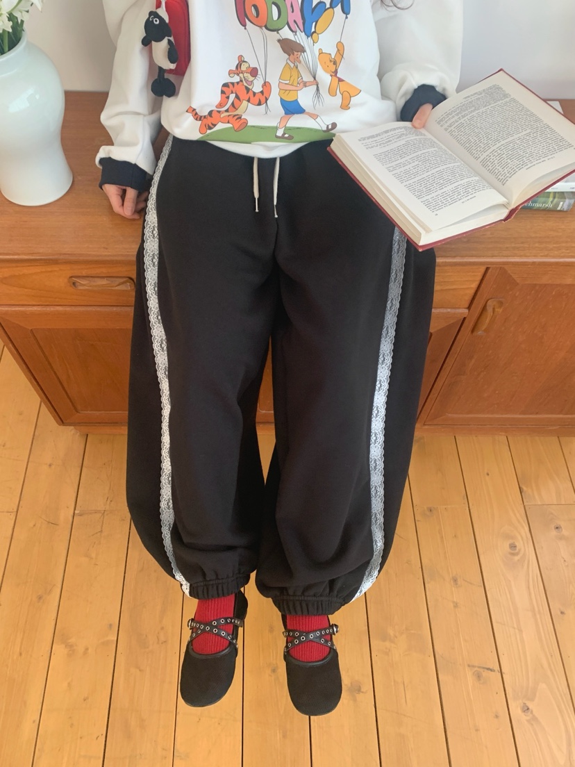 TOLL韓國代購女士新款熱賣26春夏時尚人氣真品休閑褲腰帶TOLL休閑褲