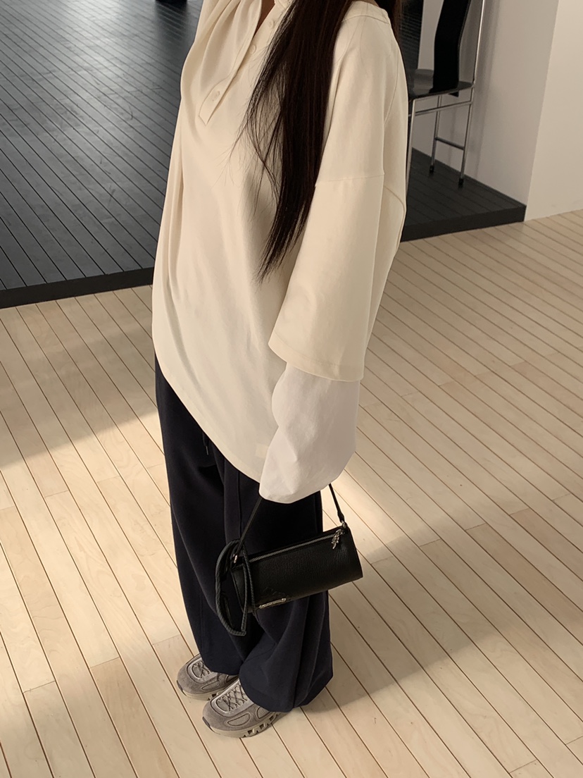 LOGARDEN東大門代購女裝新品時尚人氣休閑熱賣推薦長袖T恤LO GARDEN長袖T恤