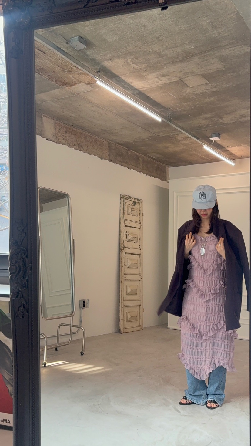 PLATFORM-L東大門代購女裝新品推薦熱賣休閑時尚26春夏連衣裙PLATFORM連衣裙