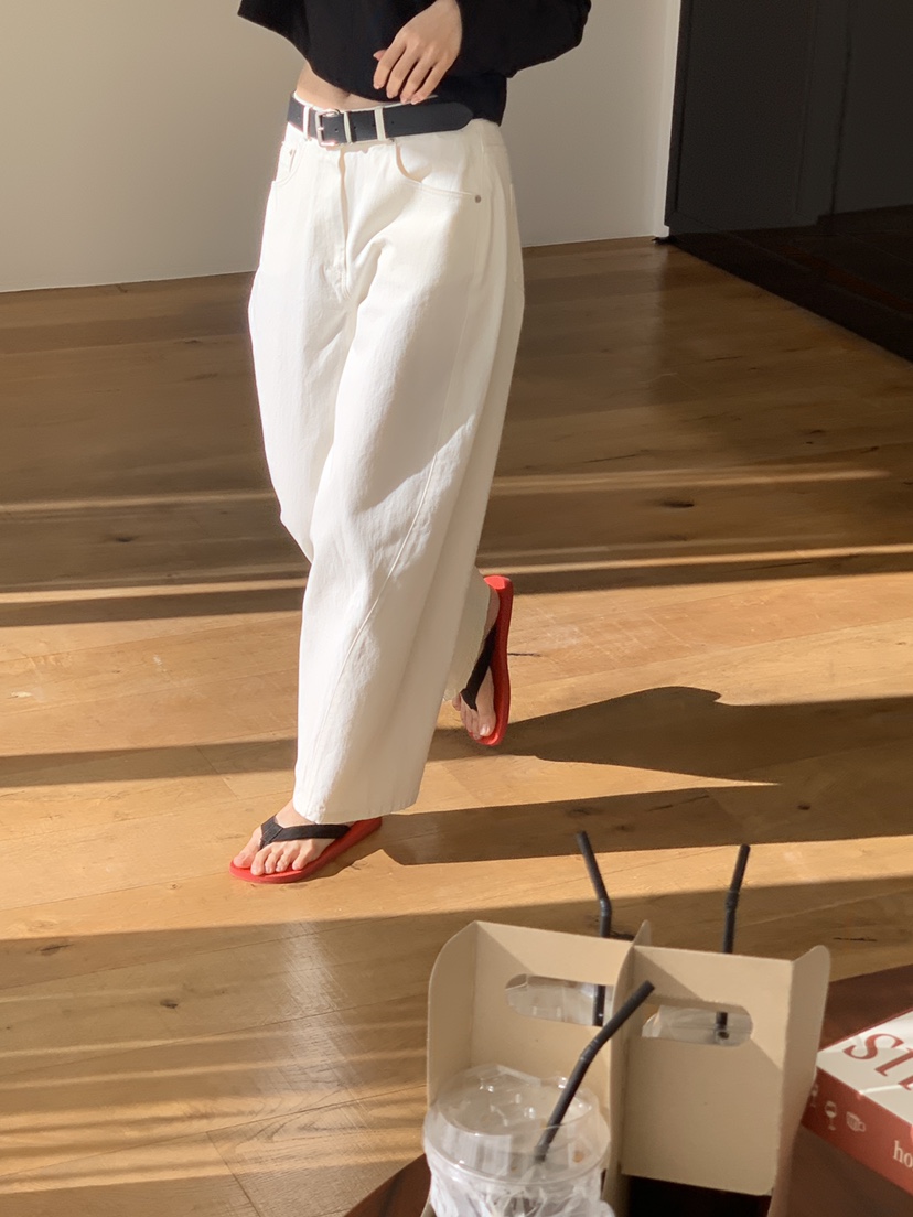 LOGARDEN韓國直郵女裝新款推薦人氣休閑時尚休閑褲不含腰帶LO GARDEN休閑褲