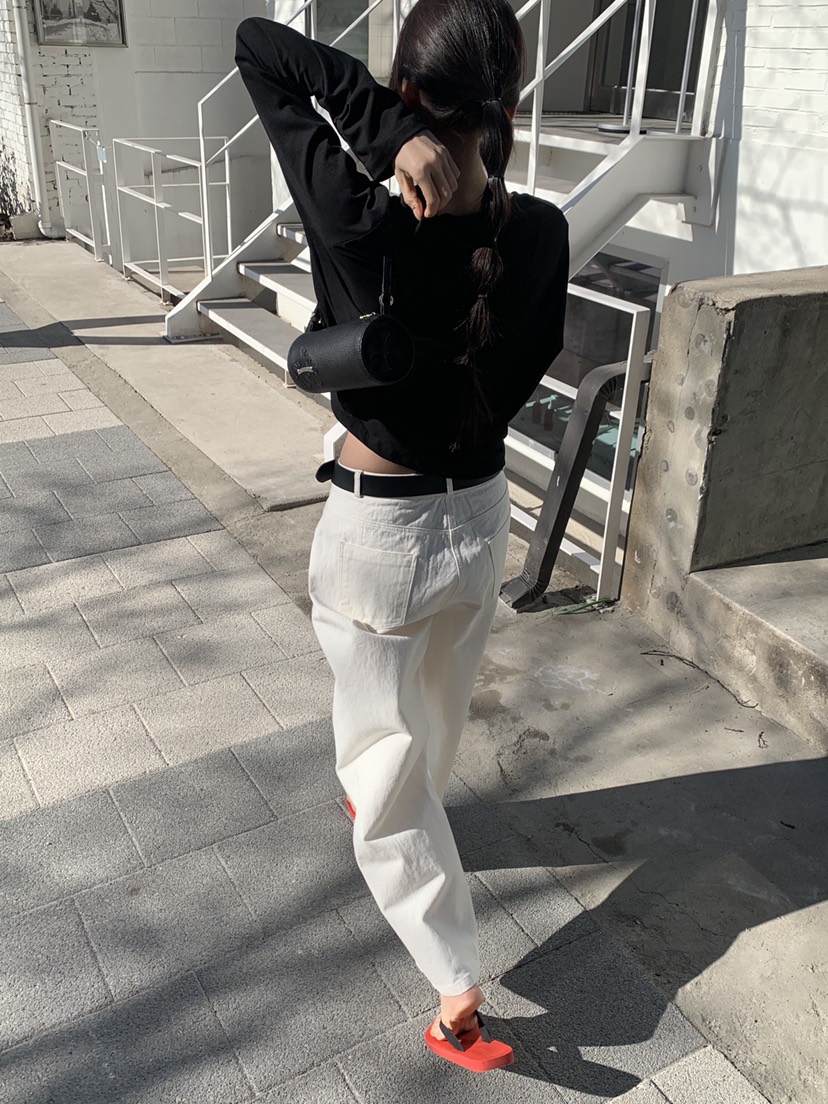 LOGARDEN韓國直郵女裝新款推薦人氣休閑時尚休閑褲不含腰帶LO GARDEN休閑褲