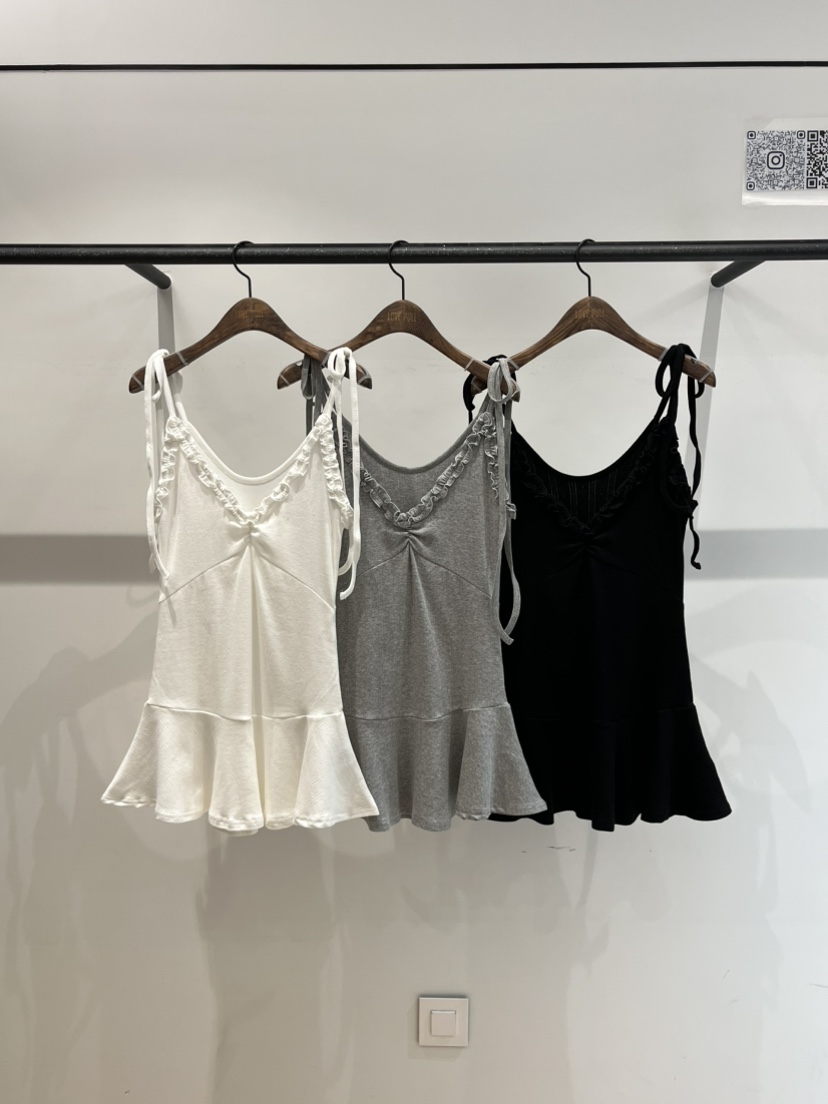 LOVE PULL東大門直郵女裝新品人氣26春夏休閑熱賣吊帶背心LOVE PULL吊帶/背心