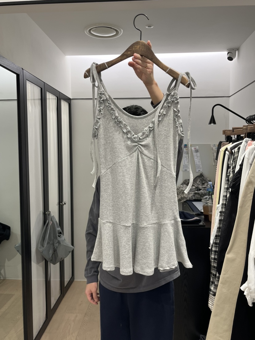 LOVE PULL東大門直郵女裝新品人氣26春夏休閑熱賣吊帶背心LOVE PULL吊帶/背心圖色2