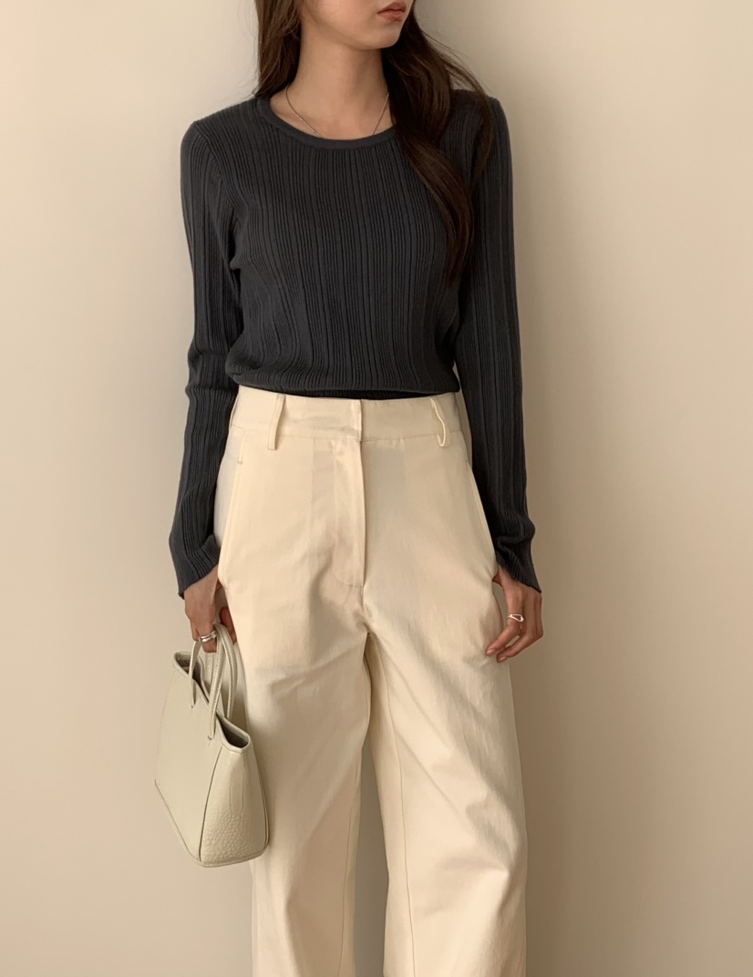 NOTICE東大門實拍女裝新款人氣時尚職業26春夏休閑針織衫NOTICE針織衫