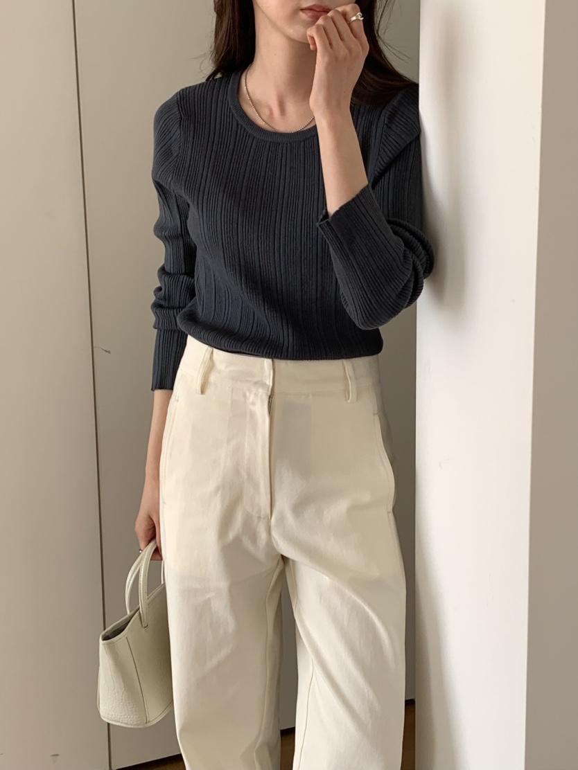 NOTICE東大門實拍女裝新款人氣時尚職業26春夏休閑針織衫NOTICE針織衫