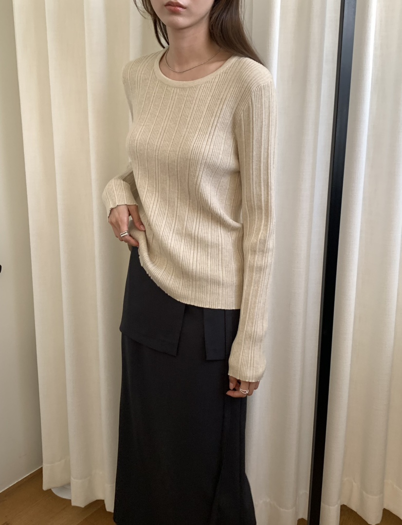 NOTICE東大門實拍女裝新款人氣時尚職業26春夏休閑針織衫NOTICE針織衫