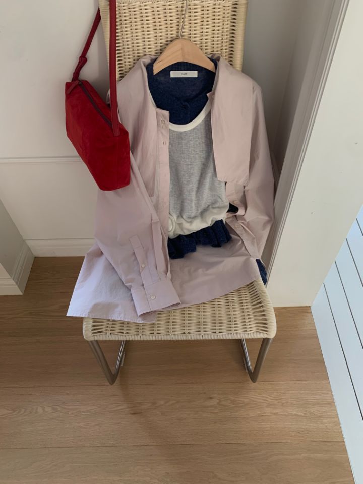 MARE東大門實拍女裝新款休閑人氣時尚真品襯衫蕾絲衫系帶MARE襯衫/蕾絲衫