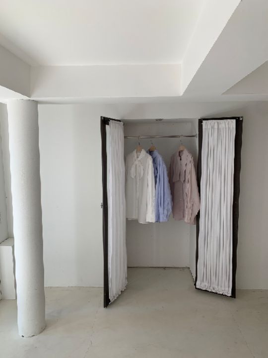 MARE東大門實拍女裝新款休閑人氣時尚真品襯衫蕾絲衫系帶MARE襯衫/蕾絲衫