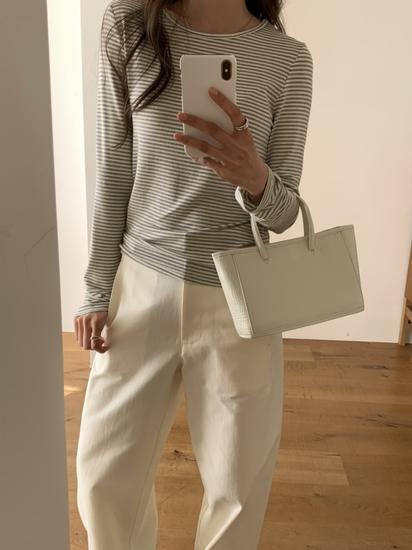 NOTICE東大門實拍女裝新款推薦人氣真品熱賣26春夏長袖T恤NOTICE長袖T恤