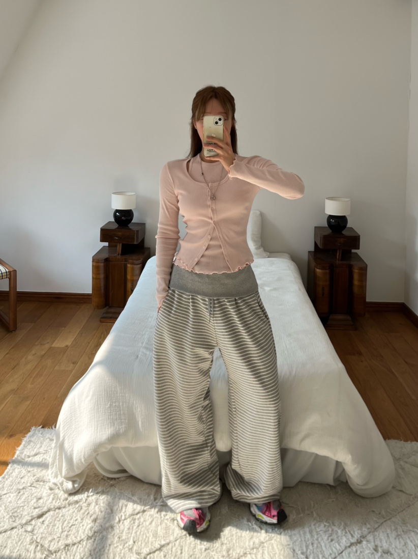 LOVE PULL東大門實拍女士新款26春夏熱賣真品推薦休閑褲LOVE PULL休閑褲