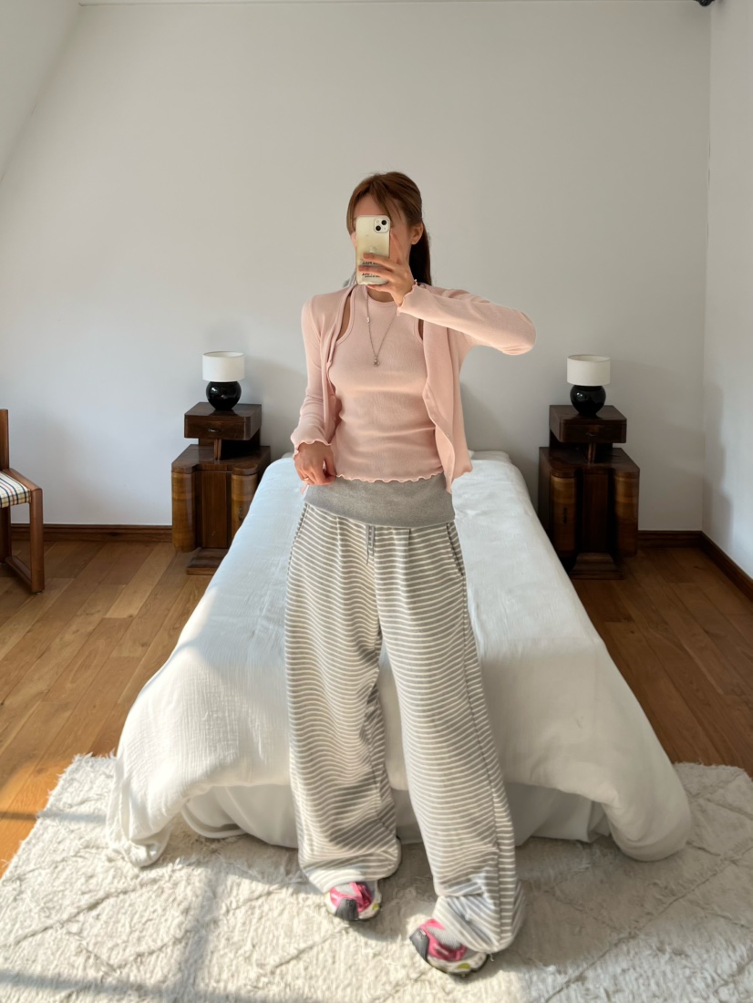 LOVE PULL東大門實拍女士新款26春夏熱賣真品推薦休閑褲LOVE PULL休閑褲