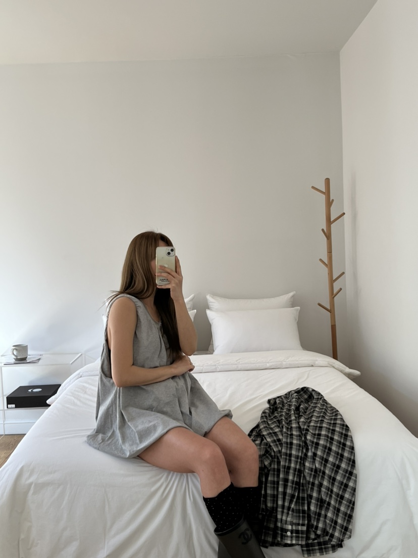 LOVE PULL韓國代購女裝新品時尚熱賣26春夏真品吊帶背心LOVE PULL吊帶/背心