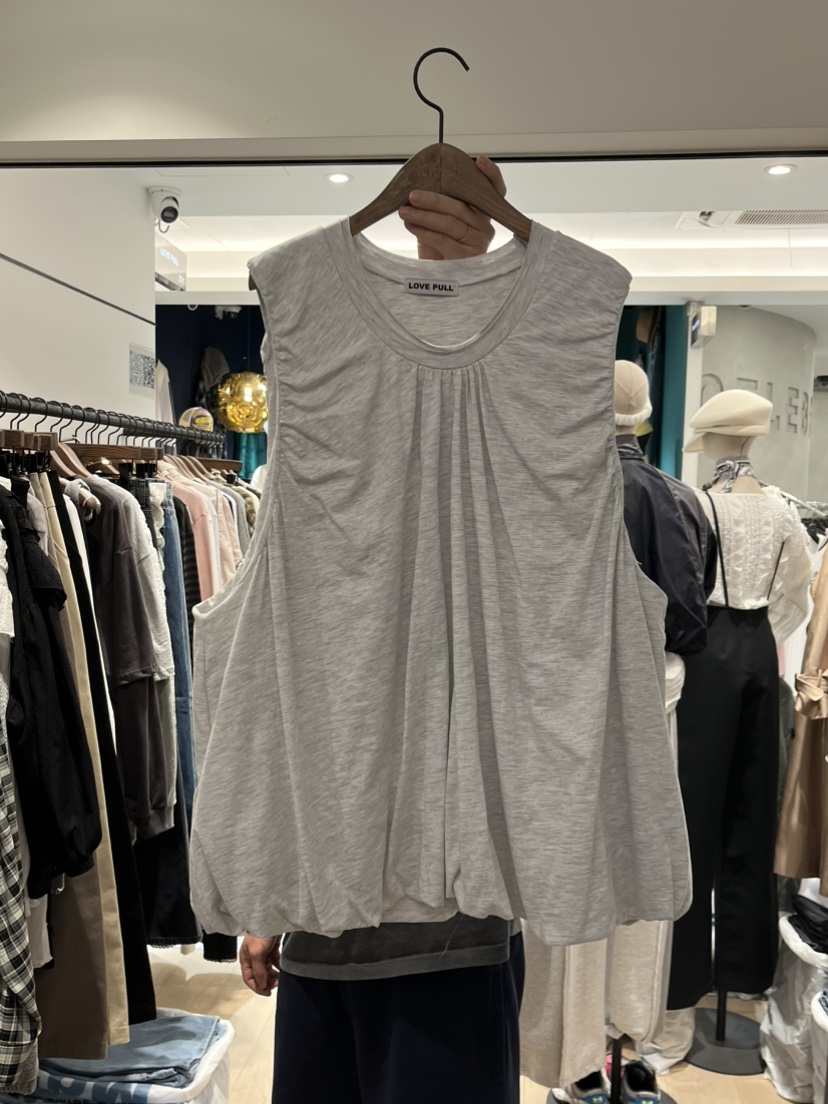 LOVE PULL韓國代購女裝新品時尚熱賣26春夏真品吊帶背心LOVE PULL吊帶/背心圖色2