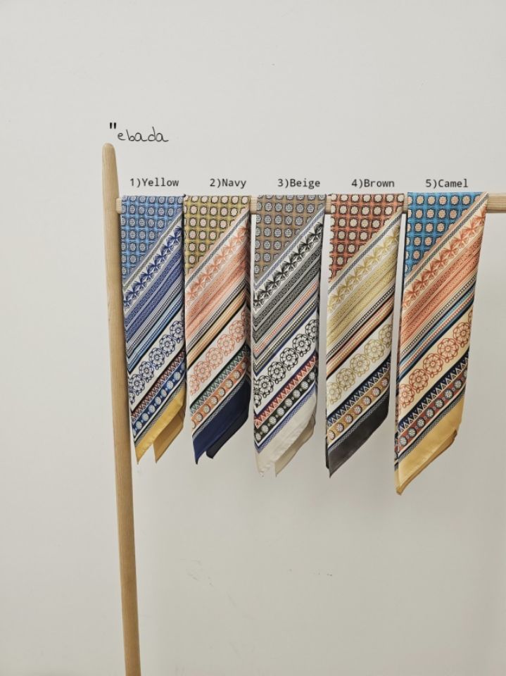 EBADA東大門直郵女士新品人氣熱賣職業推薦26春夏圍巾披肩EBADA圍巾/披肩