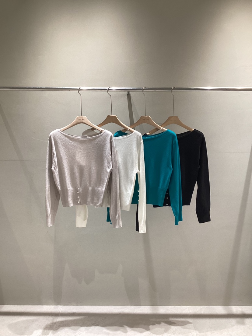 NEAR LEAP-P韓國代購女士新款26春夏人氣針織衫絲綢紐扣NEAR LEAP/The N:L針織衫