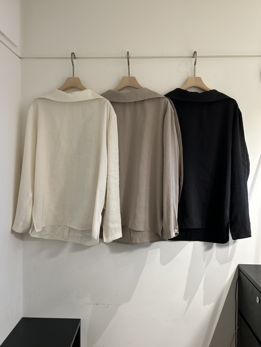 NOTICE東大門實拍女士新品職業人氣熱賣26春夏襯衫蕾絲衫系帶NOTICE襯衫/蕾絲衫