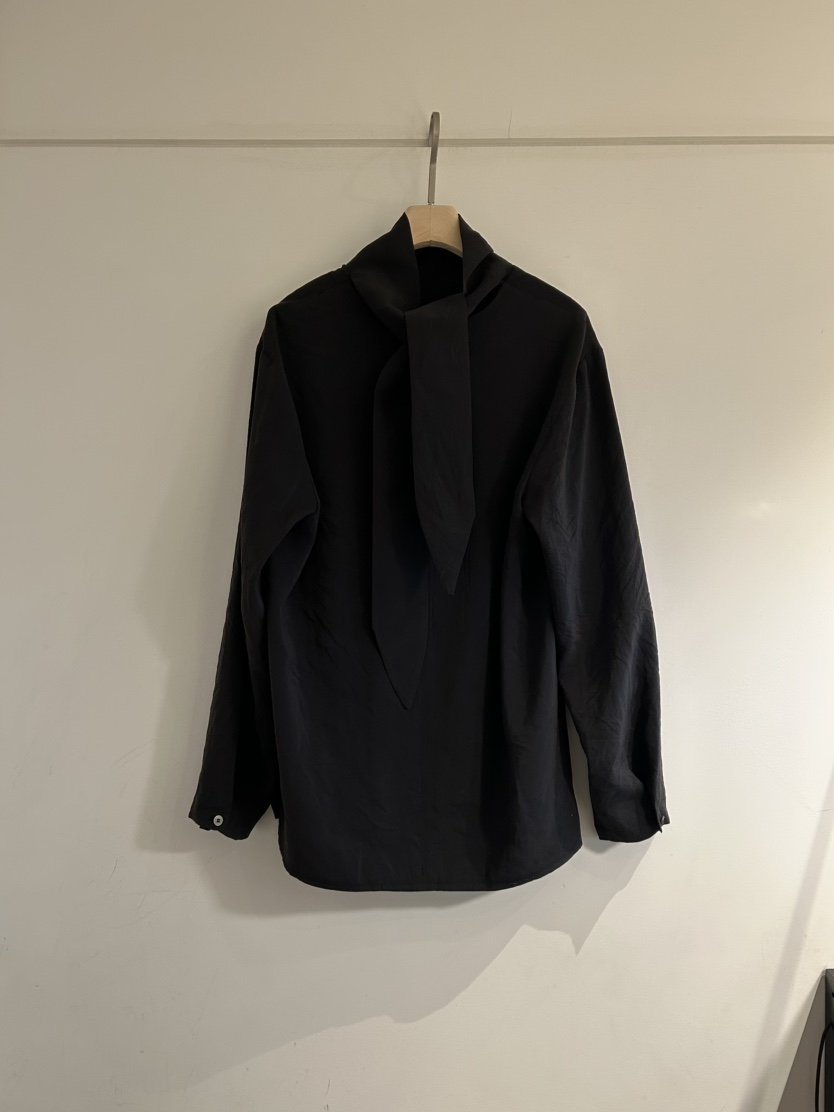 NOTICE東大門實拍女士新品職業人氣熱賣26春夏襯衫蕾絲衫系帶NOTICE襯衫/蕾絲衫圖色2