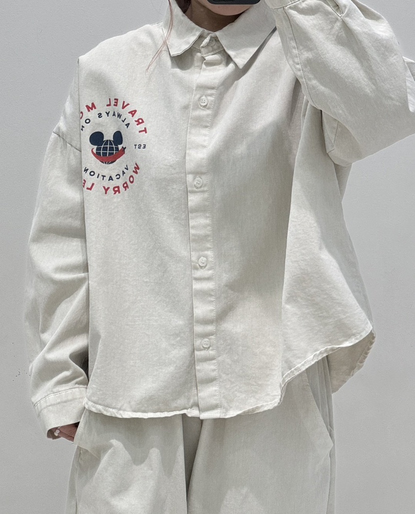 ZACCU韓國直郵女士新款人氣推薦26春夏職業休閑襯衫蕾絲衫ZACCU襯衫/蕾絲衫