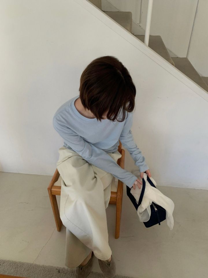 MARE韓國代購女裝新品人氣時尚推薦休閑26春夏職業長袖T恤MARE長袖T恤