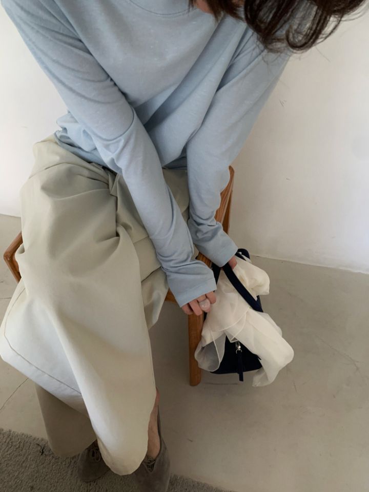 MARE韓國代購女裝新品人氣時尚推薦休閑26春夏職業長袖T恤MARE長袖T恤