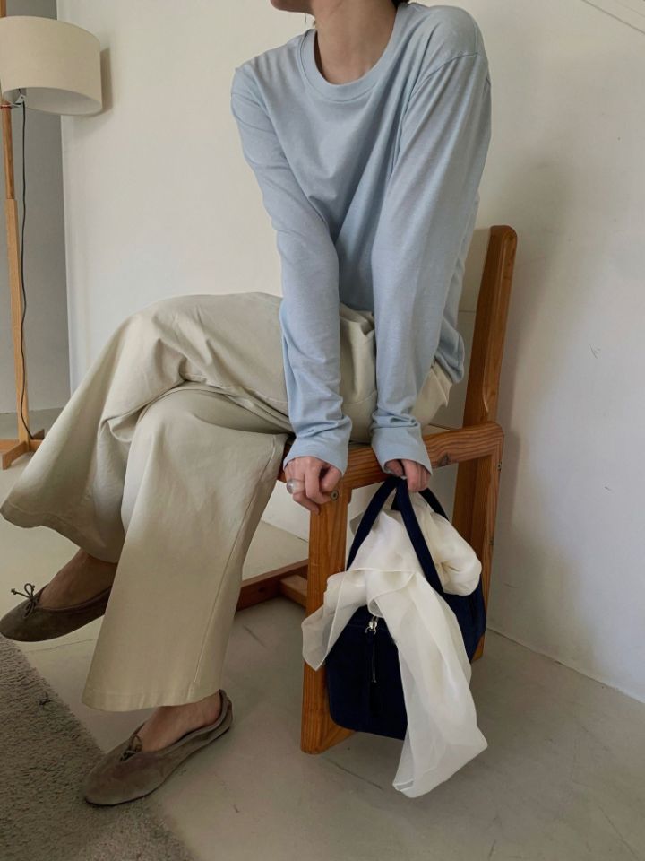 MARE韓國代購女裝新品人氣時尚推薦休閑26春夏職業長袖T恤MARE長袖T恤圖色3