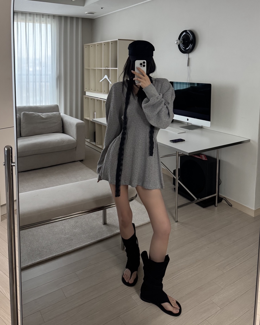 LOVE PULL東大門代購女士新品休閑推薦熱賣26春夏連衣裙LOVE PULL連衣裙