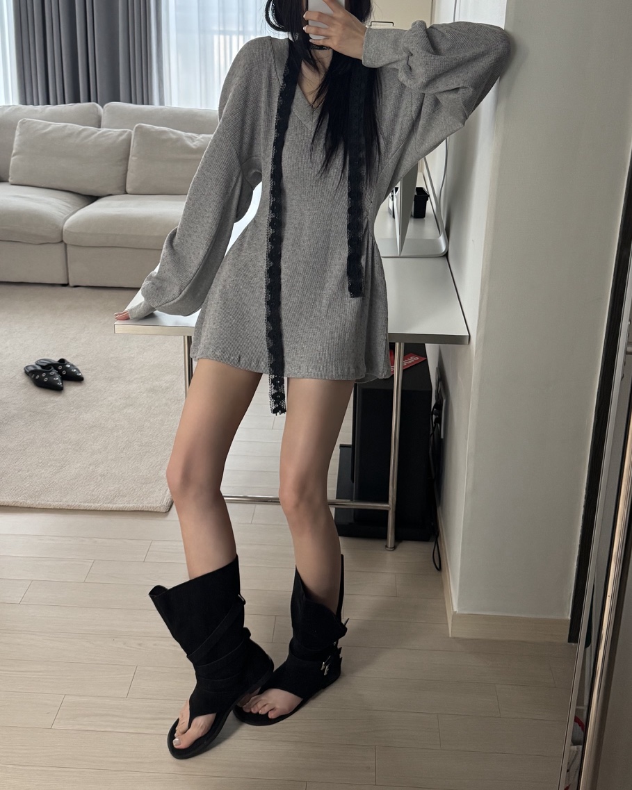 LOVE PULL東大門代購女士新品休閑推薦熱賣26春夏連衣裙LOVE PULL連衣裙