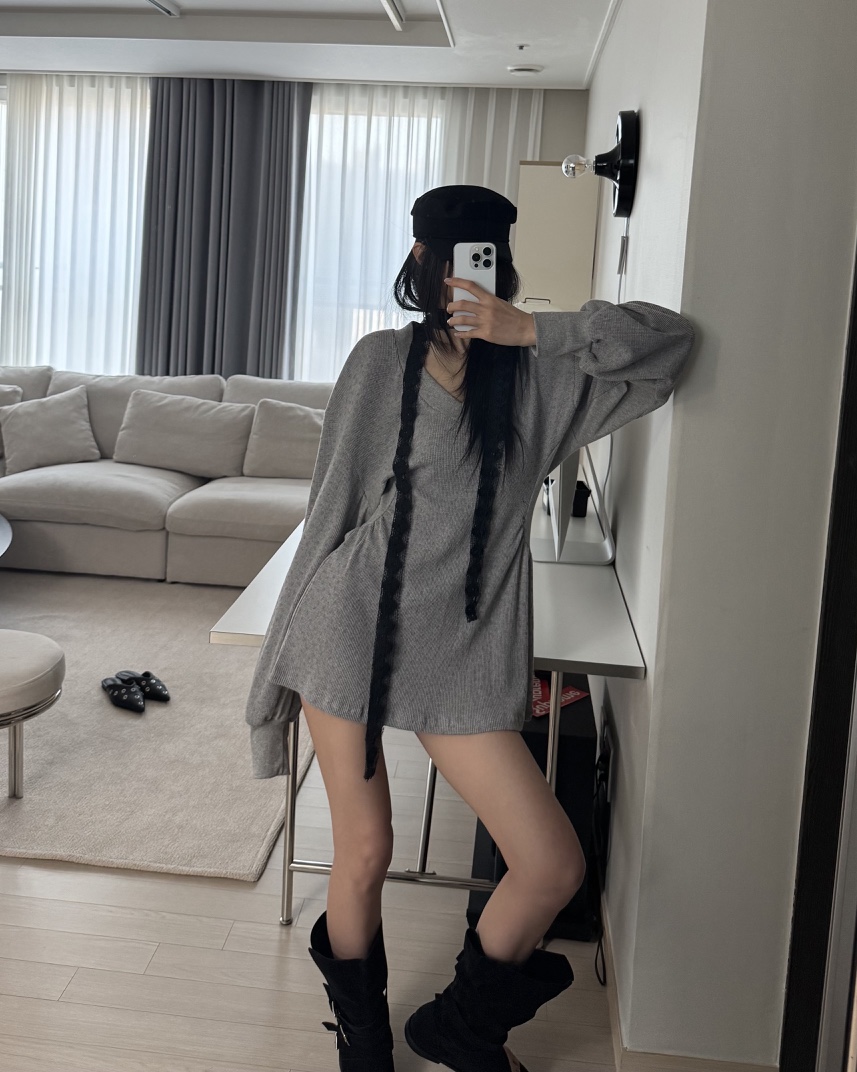 LOVE PULL東大門代購女士新品休閑推薦熱賣26春夏連衣裙LOVE PULL連衣裙