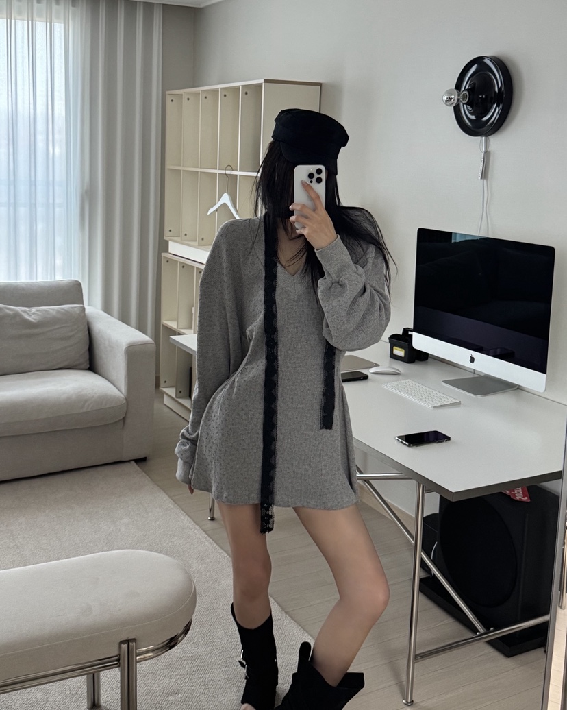 LOVE PULL東大門代購女士新品休閑推薦熱賣26春夏連衣裙LOVE PULL連衣裙