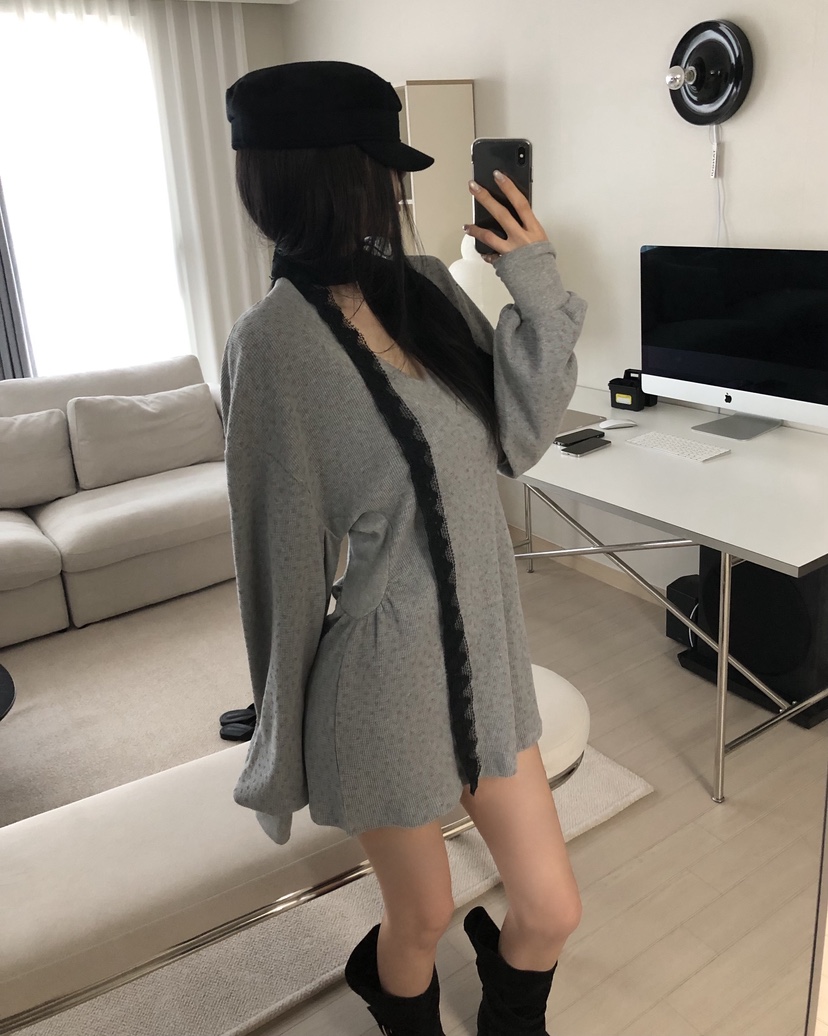 LOVE PULL東大門代購女士新品休閑推薦熱賣26春夏連衣裙LOVE PULL連衣裙