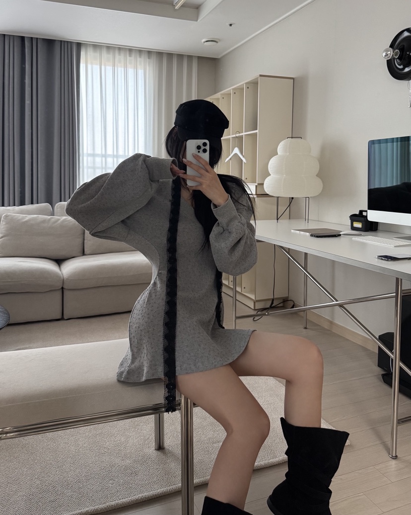 LOVE PULL東大門代購女士新品休閑推薦熱賣26春夏連衣裙LOVE PULL連衣裙