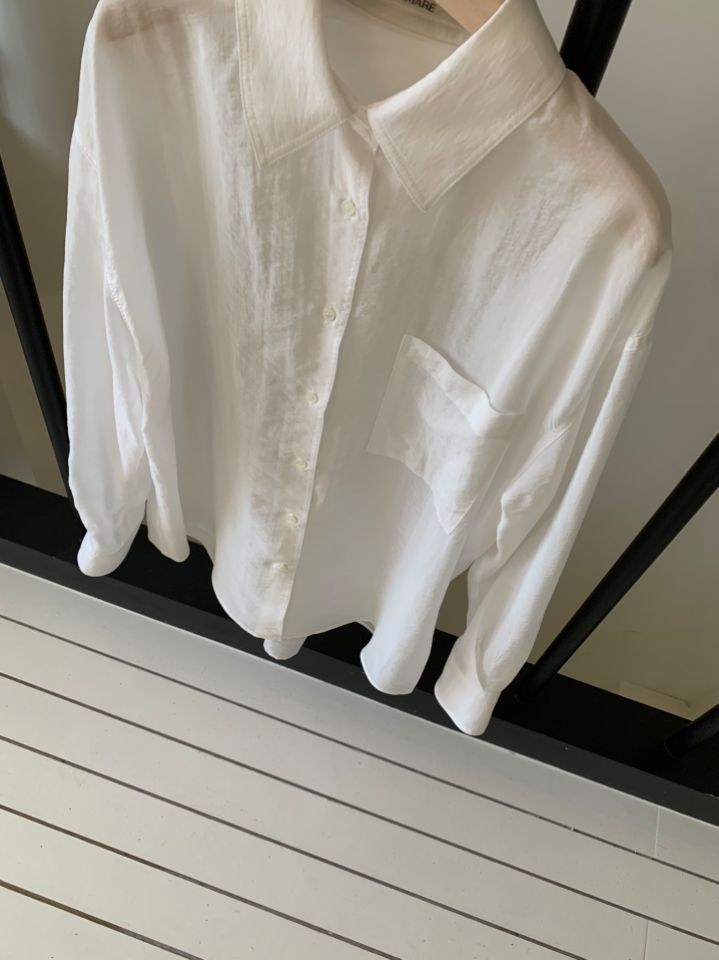 MARE韓國代購女士新品26春夏推薦真品襯衫蕾絲衫天絲透明MARE襯衫/蕾絲衫