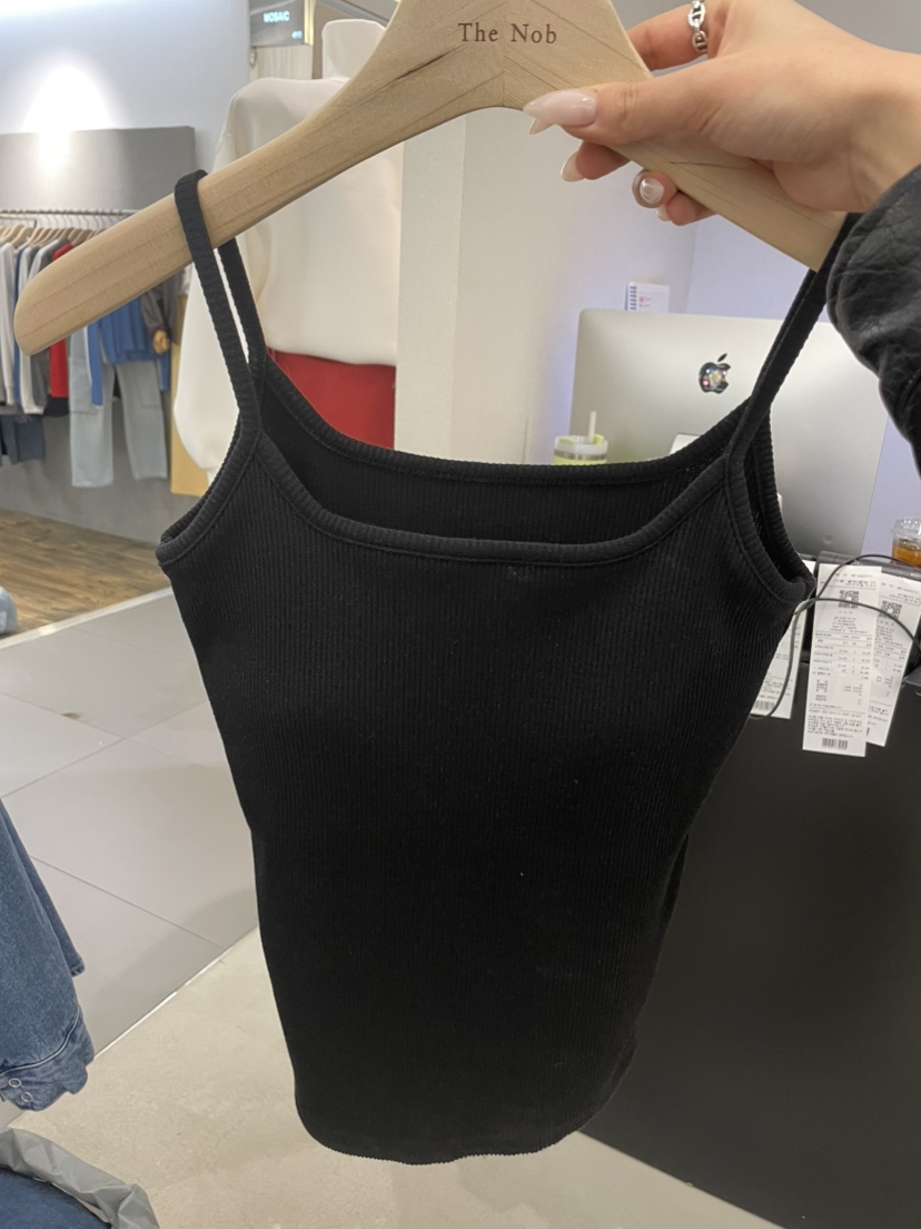 NOB東大門直郵女士新款真品休閑推薦時尚26春夏人氣吊帶背心NOB吊帶/背心圖色3