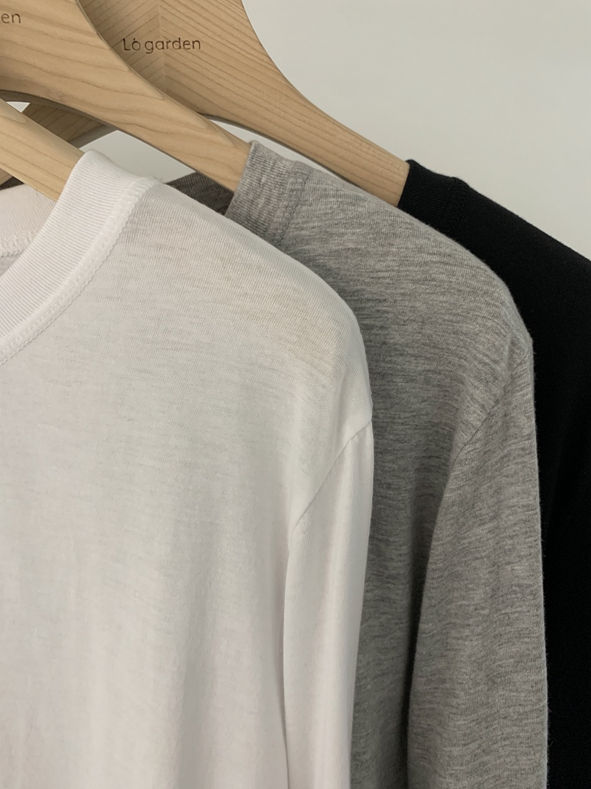 LOGARDEN韓國代購女士新品人氣推薦熱賣休閑26春夏長袖T恤LO GARDEN長袖T恤